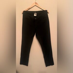 CHANEL Women's Black Straight Leg Jeans